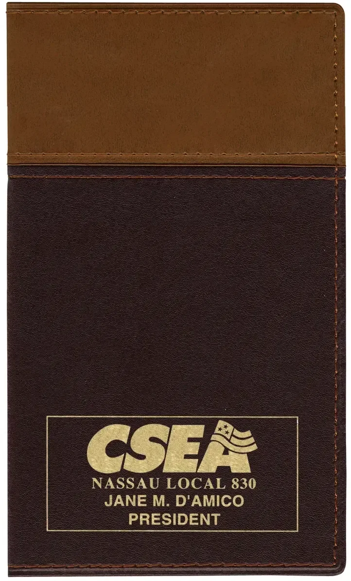 "Custom Cordova" Two-Tone Vinyl Soft Cover Planner