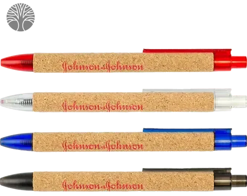 Eco-Cork Barrel Pen - 100% Cork
