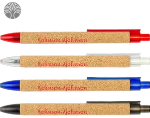 Eco-Cork Barrel Pen - 100% Cork