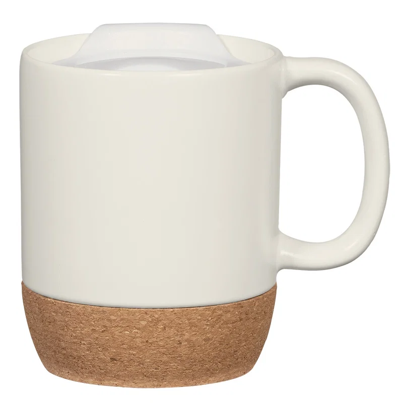 Cork Base Ceramic Mug — view 8