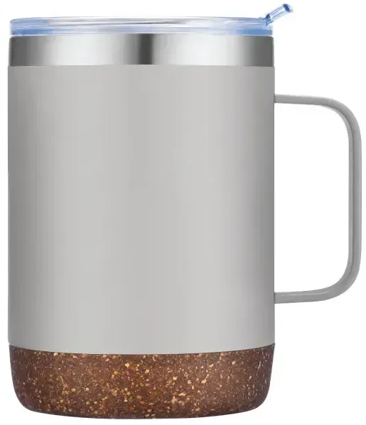 Personalized Vacuum Mug (14 oz.) with Cork Bottom — view 4