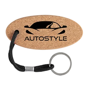 Cork Floating Key Tag