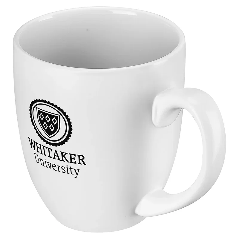 Angled view of the Corsica Ceramic Mug in an available color option