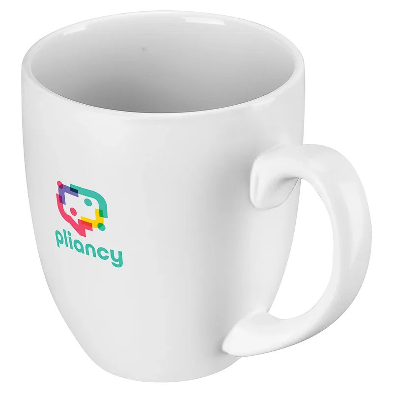 Group shot of Corsica 16 oz Ceramic Mugs in multiple color options