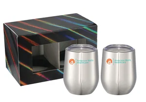 Corzo Cup 12 oz 2 in 1 Gift Set
