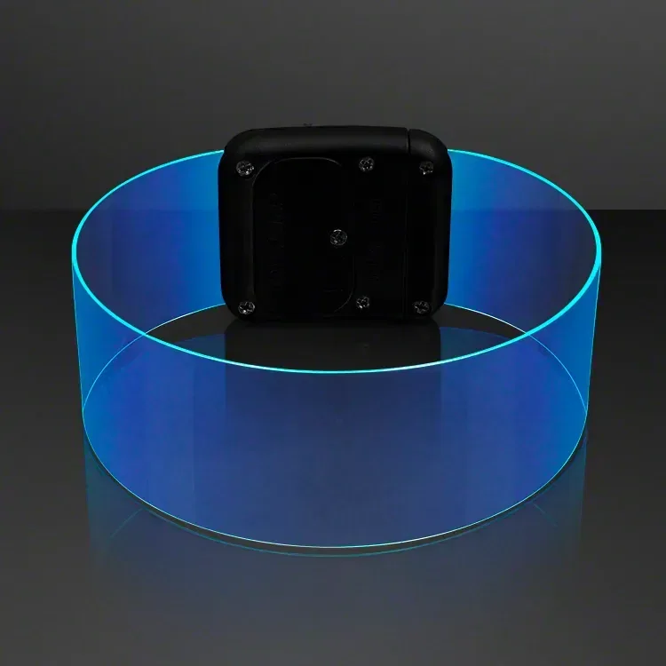 Cosmic Blue LED Magnetic Clasp Bracelets — view 3