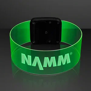 Cosmic Green LED Magnetic Clasp Bracelets