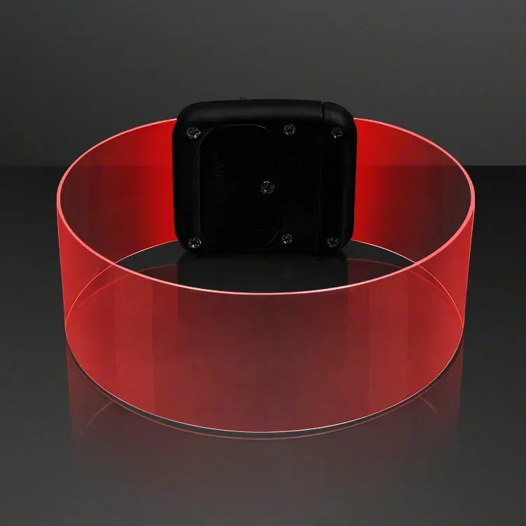 Cosmic Red LED Magnetic Clasp Bracelets — view 4