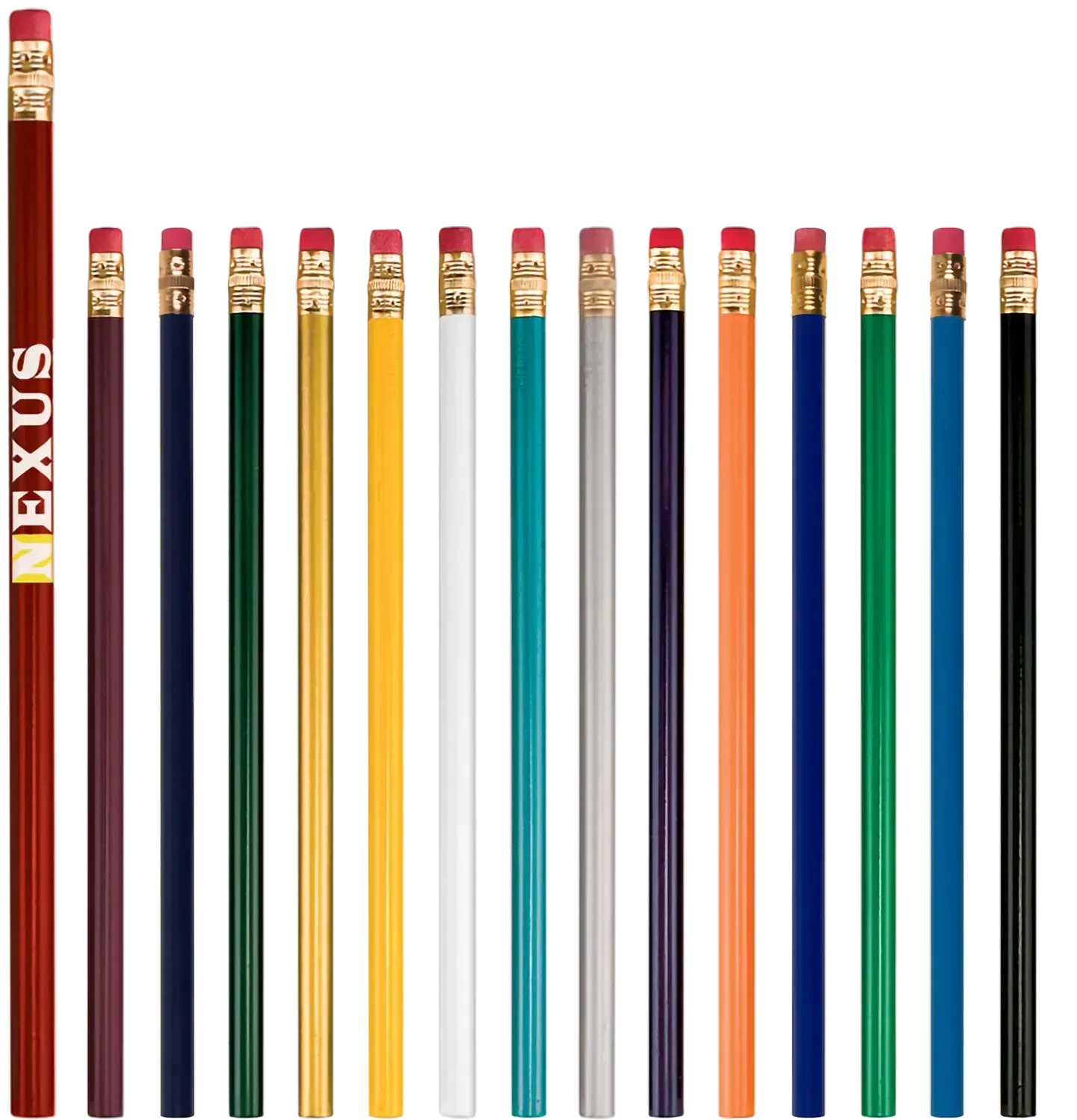 Custom Colorful Graphite Pencil - Latex Free Eraser - 24 HR Rush (up to 10,000 qty) — view 8