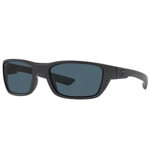 Costa Del Mar Whitetip Sunglasses - (Frame) Blackout; (Lens) Gray, 580P