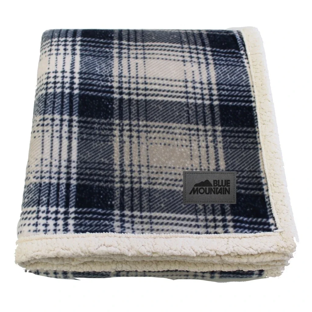 Cottage Plaid — Blue Plaid — view 3