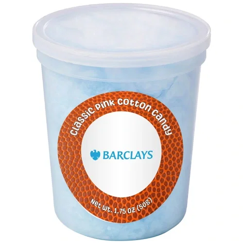 Cotton Candy Basketball Snack Set — view 2