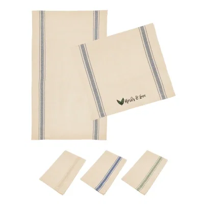 Woven stripe pattern shown in a tight crop