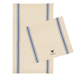 Cotton Stripe Tea Towel