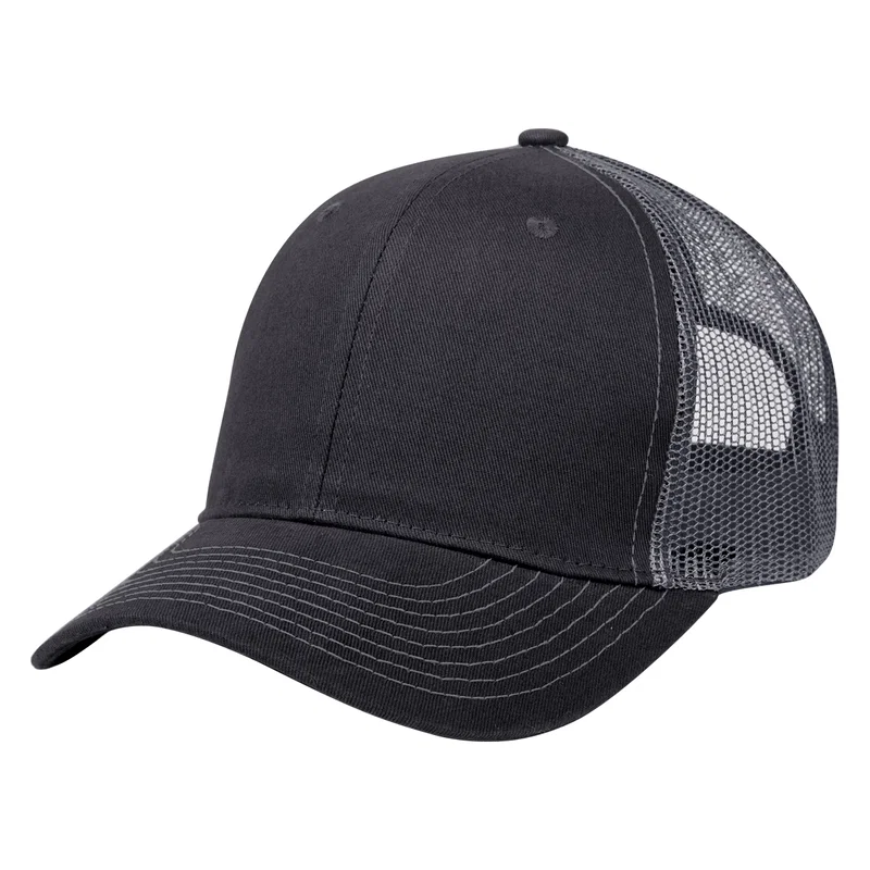 Custom Printed Cotton Twill Mesh Back Cap — view 17