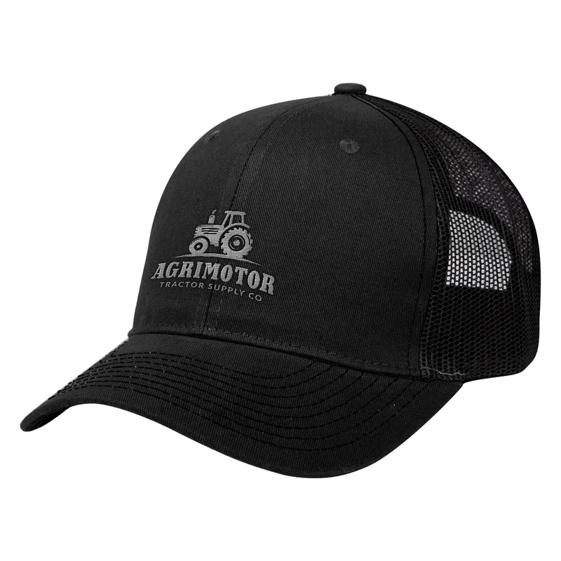 Custom Printed Cotton Twill Mesh Back Cap — view 6
