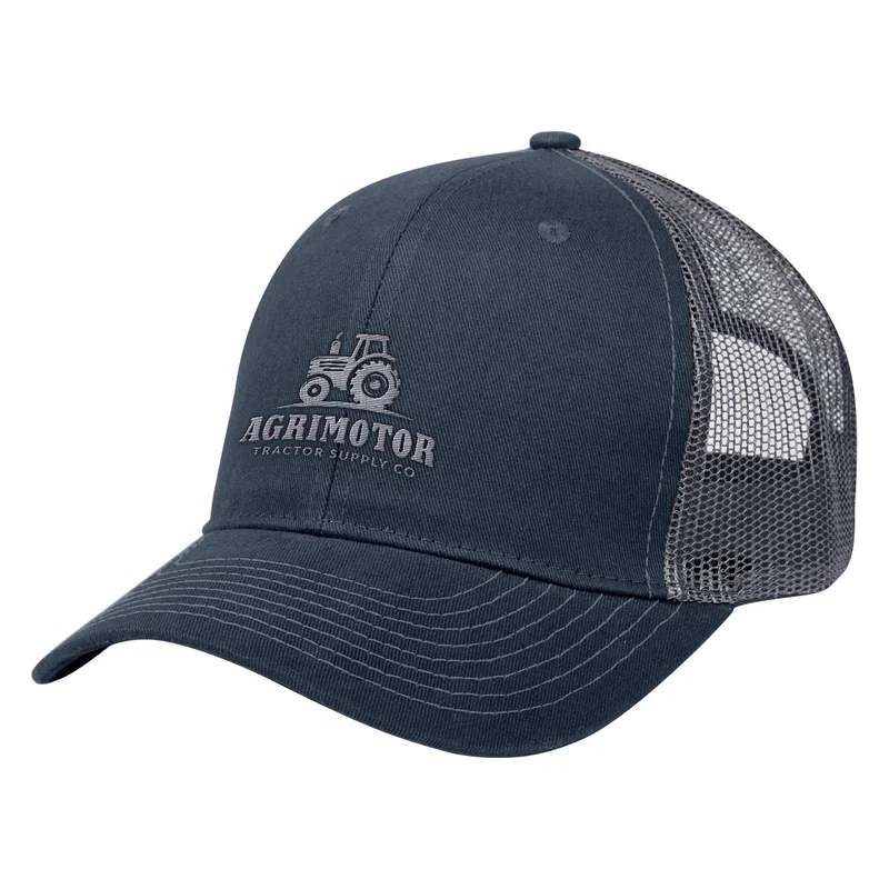 Custom Printed Cotton Twill Mesh Back Cap — view 10