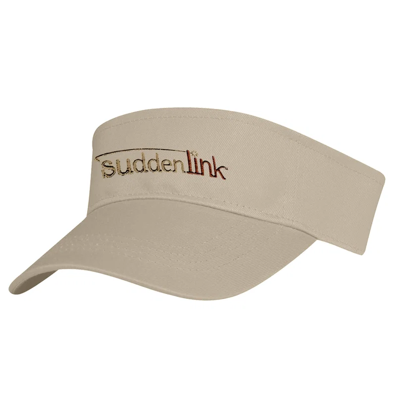 Personalized Cotton Twill Visor — view 6