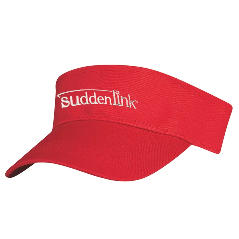 Personalized Cotton Twill Visor — view 7
