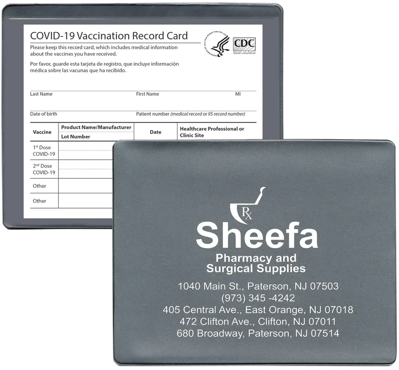 Custom Vaccine Card Holder — view 11