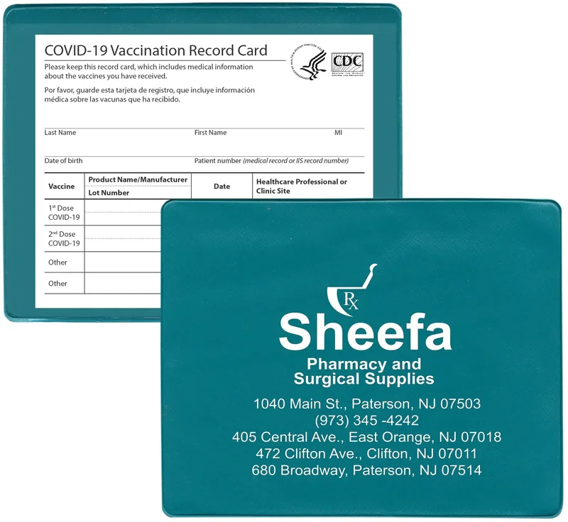 Custom Vaccine Card Holder — view 12