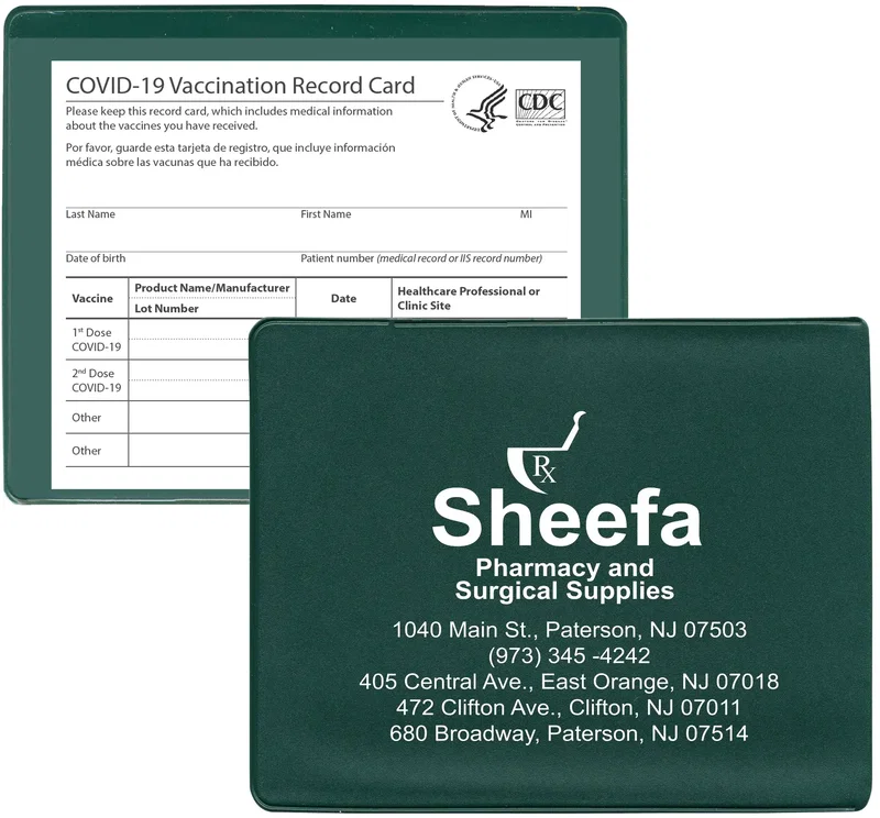 Custom Vaccine Card Holder — view 13
