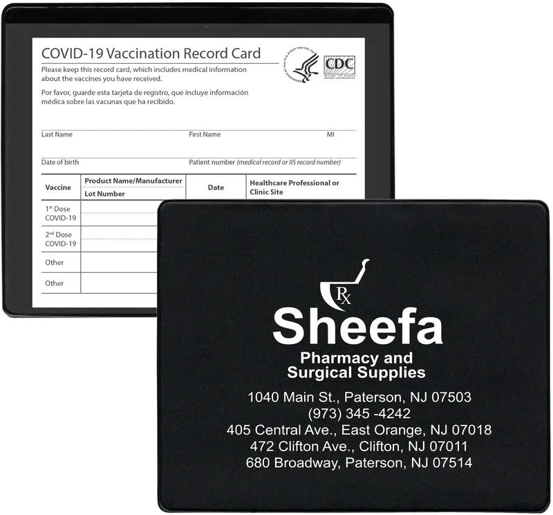 Custom Vaccine Card Holder — view 16
