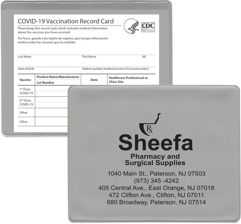 Custom Vaccine Card Holder — view 17