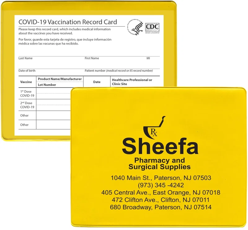 Custom Vaccine Card Holder — view 18