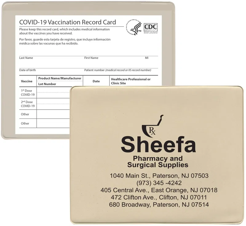 Custom Vaccine Card Holder — view 19