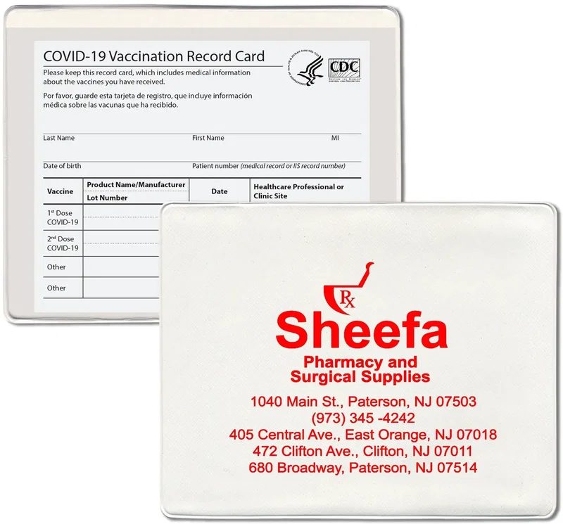 Custom Vaccine Card Holder — view 20
