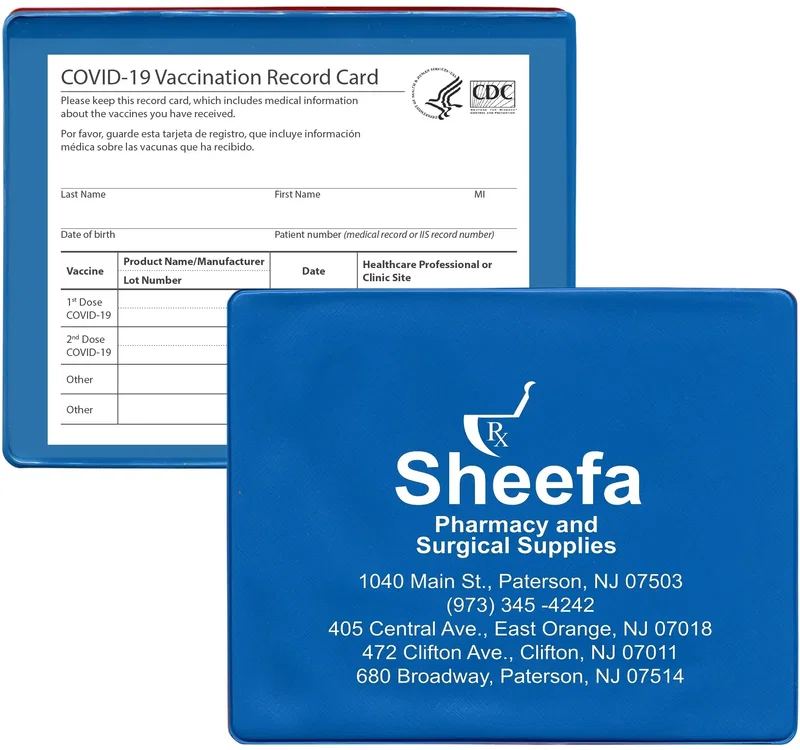 Custom Vaccine Card Holder — view 6