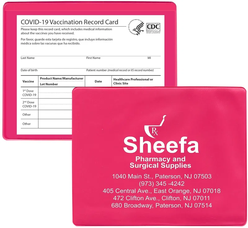 Custom Vaccine Card Holder — view 7