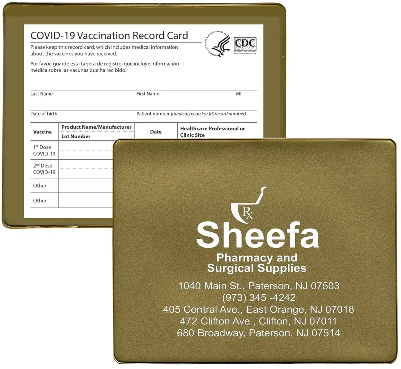 Custom Vaccine Card Holder — view 9