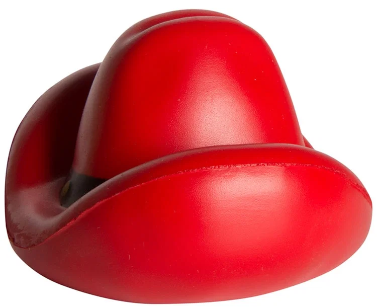 Imprinted Cowboy Hat Stress Reliever — view 3