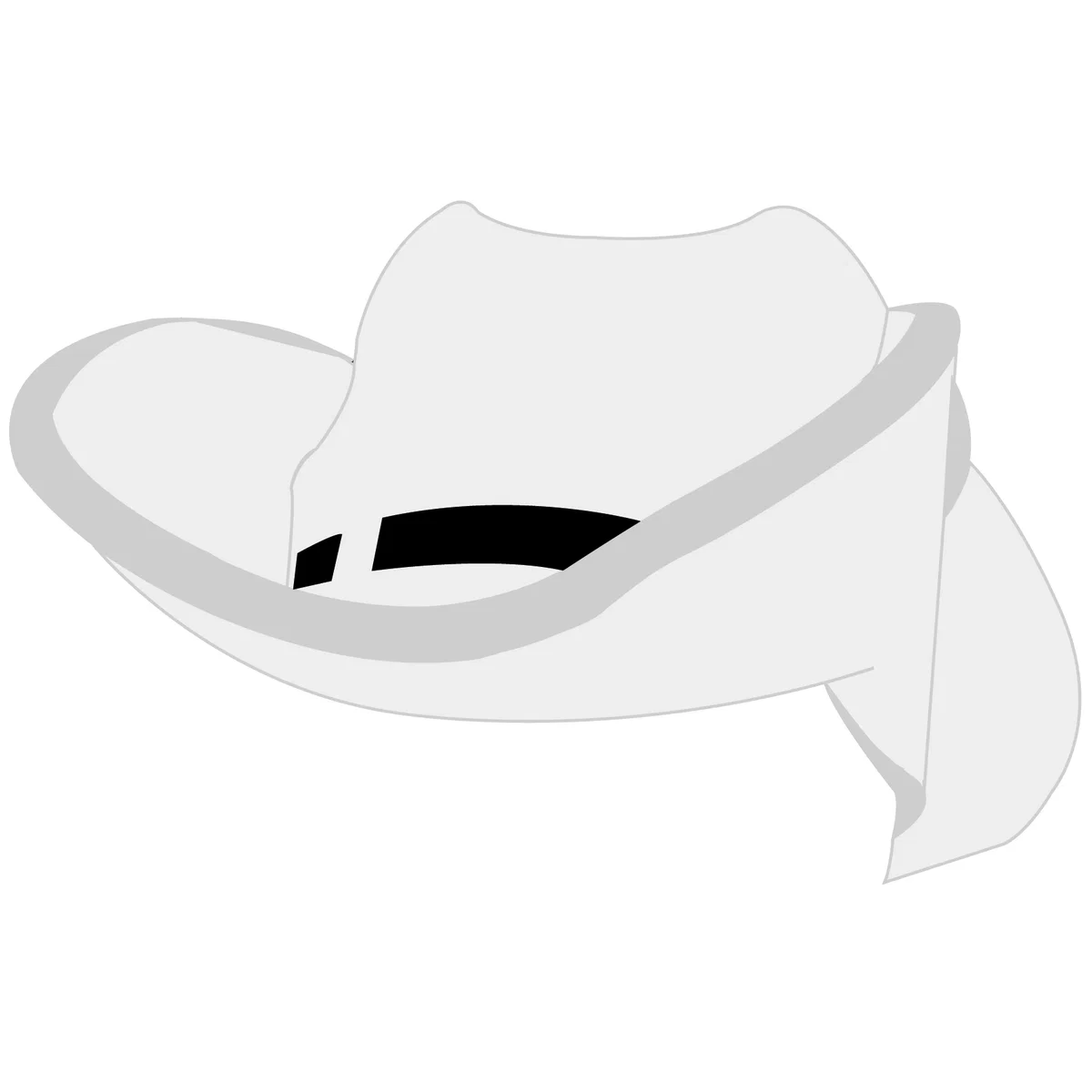 Cowboy Hat Visor — view 2