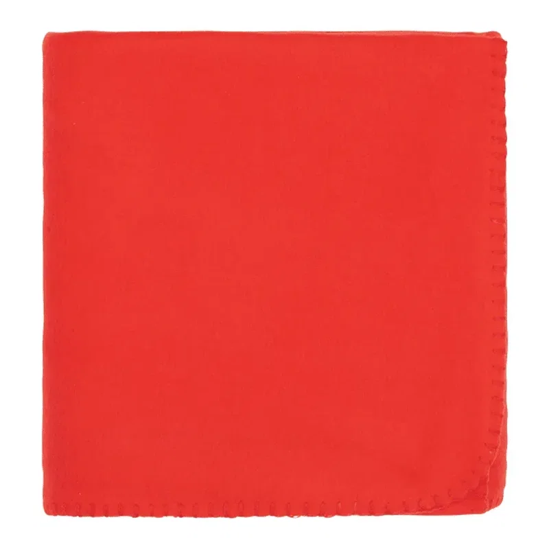Personalized Cozy Fleece Blanket - 50" x 60" Unfolded — view 10