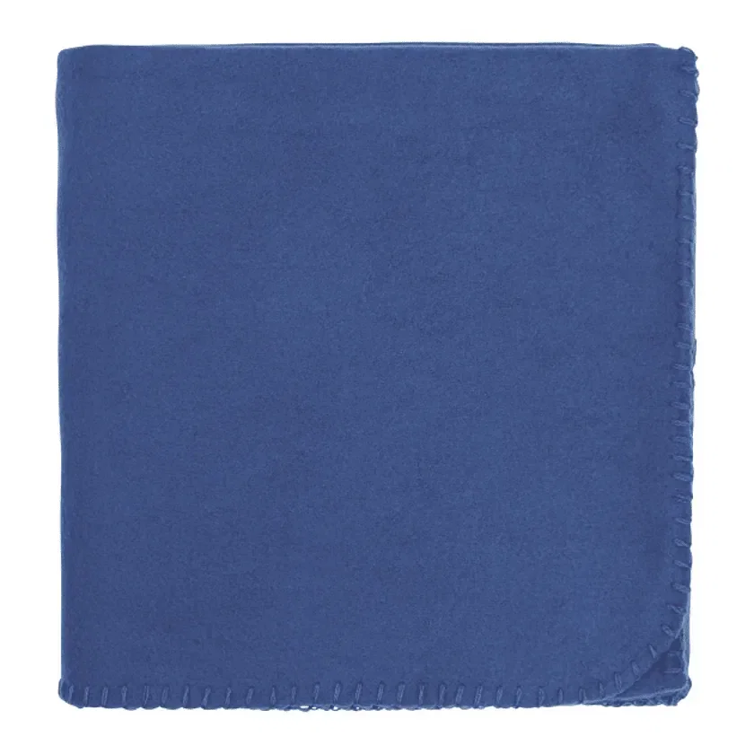 Personalized Cozy Fleece Blanket - 50" x 60" Unfolded — view 4