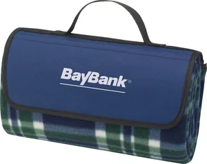 52" x 49" Park Fleece Cozy Picnic Blanket