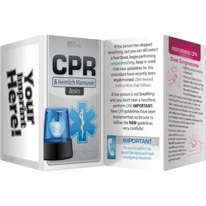 CPR & Heimlich Maneuver Guide Card