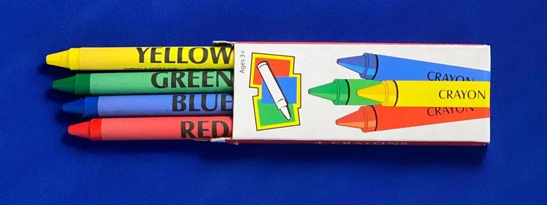 Customized Crayons - 4 Pack Box — view 2