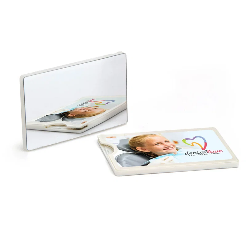 Credit Card Dental Floss With Mirror — view 1