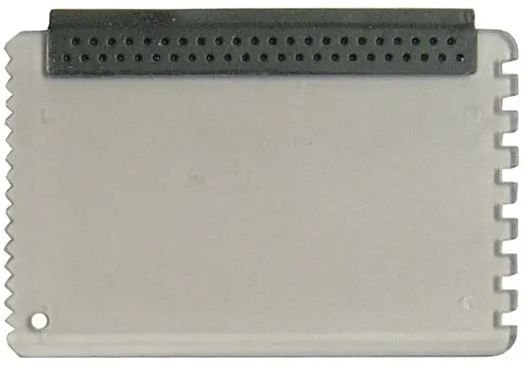 Credit Card Ice Scraper. Wallet-size credit card ice scraper with squeegee for winter cars, view 4