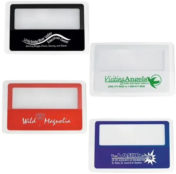 Customized Credit Card Magnifier