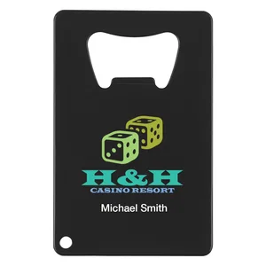 Credit Card Shaped Bottle Opener