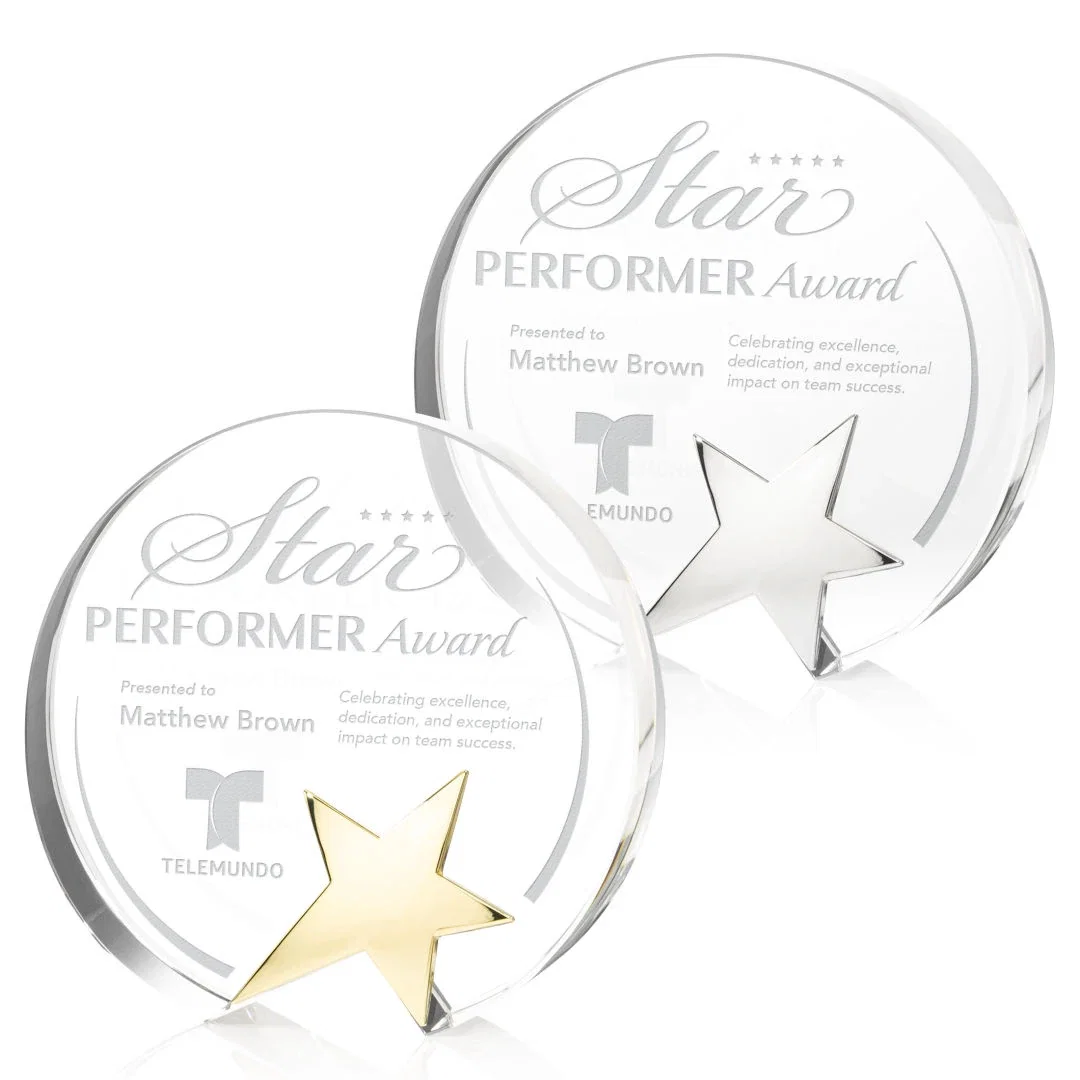 Custom Star Recognition Award