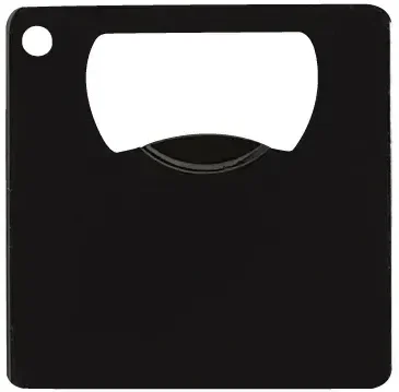 Personalized Custom Logo Square Bottle Opener [Mini Size] — view 2