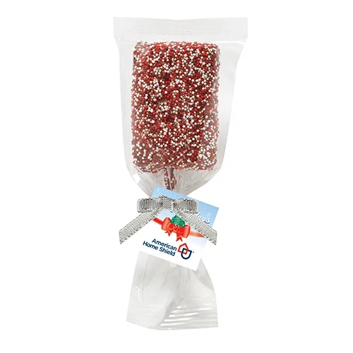 Crispy Chocolate Coated Popcorn Treats — view 3