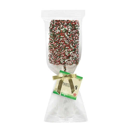 Crispy Chocolate Coated Popcorn Treats — view 4