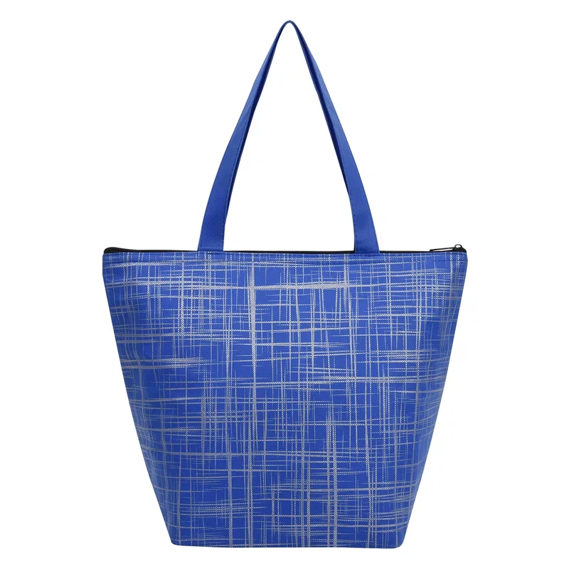Crosshatch Non-Woven Cooler Bag — view 7